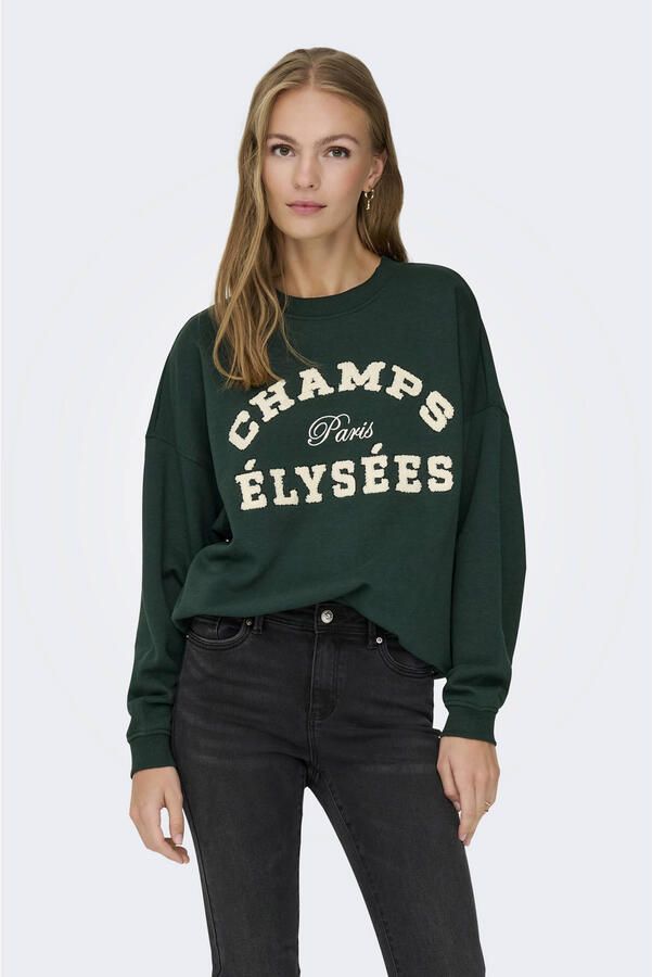 JDY Sweatshirt MESA L S O-NECK EMB SWEAT JRS NOOS - Foto 2