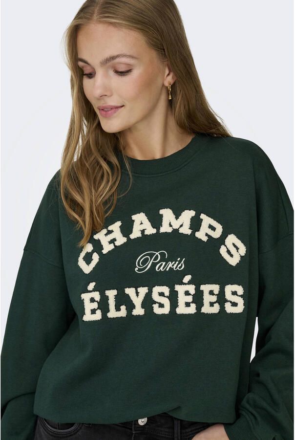 JDY Sweatshirt MESA L S O-NECK EMB SWEAT JRS NOOS - Foto 2