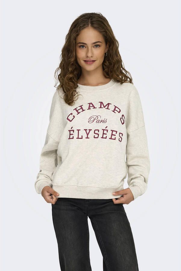 JDY Sweatshirt MESA L S O-NECK EMB SWEAT JRS NOOS - Foto 2