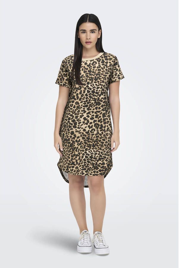 JDY sweatjurk bruin - Foto 3