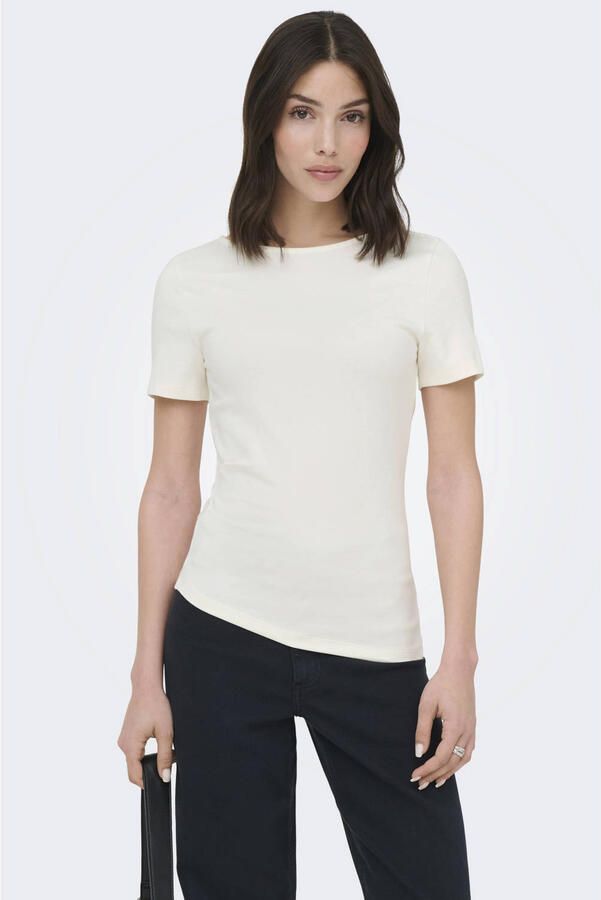 JDY T-shirt ecru