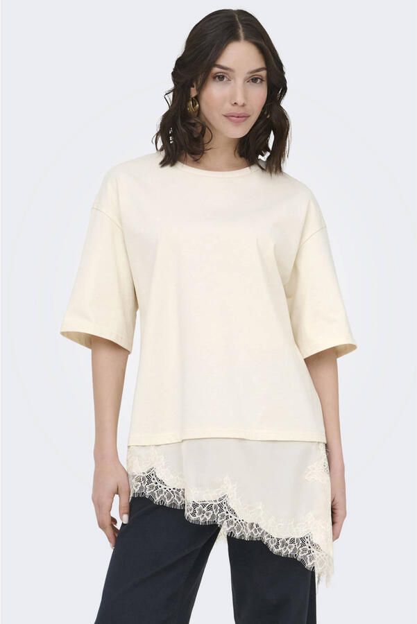 JDY T-shirt ecru - Foto 3