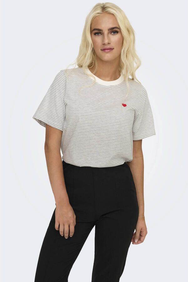 JDY Shirt met korte mouwen PISA S S PRINT TOP JRS NOOS