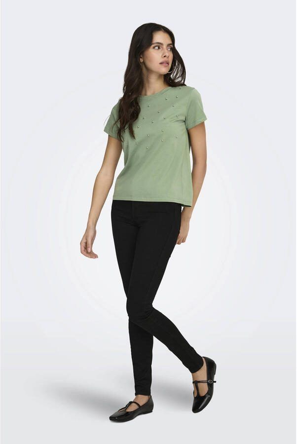JDY T-shirt groen - Foto 3