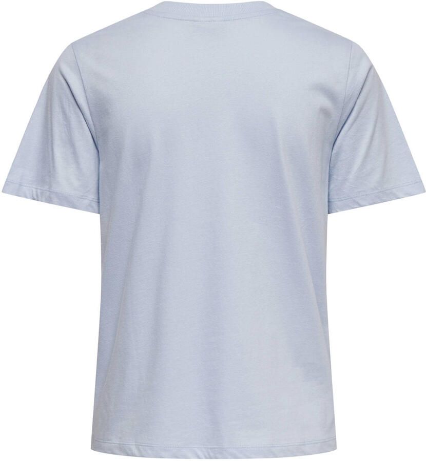 JDY T-shirt lichtblauw - Foto 2