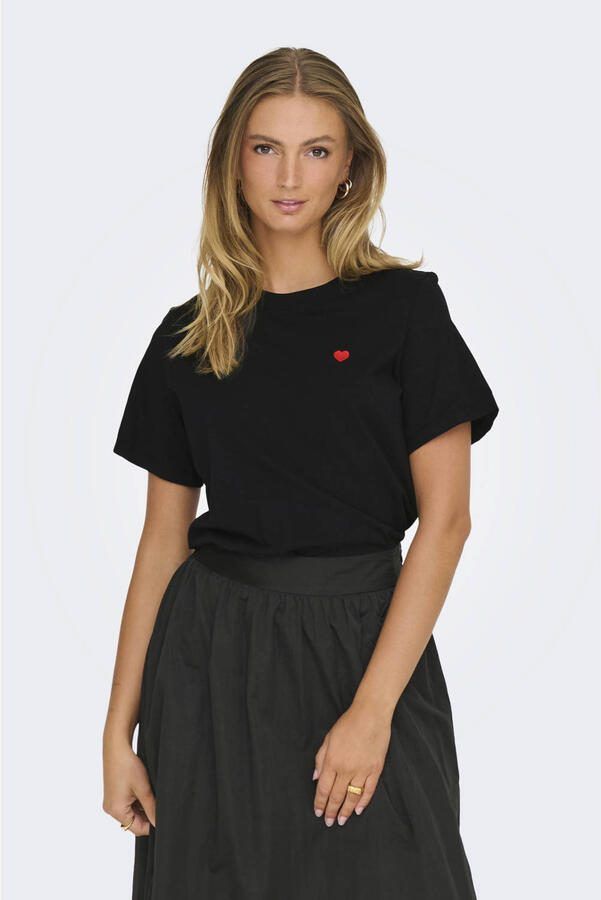 JDY Shirt met korte mouwen PISA S S PRINT TOP JRS NOOS