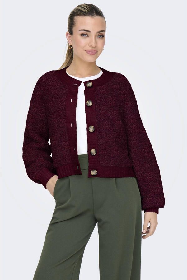JDY Vest EIRA LIFE L S O-NECK CARDIGAN KNT