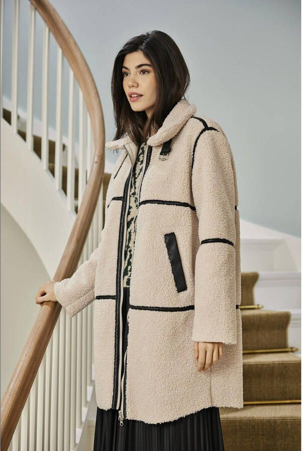 JDY Korte jas FROSTY LIFE TEDDY LONG JKT OTW NOOS - Foto 3