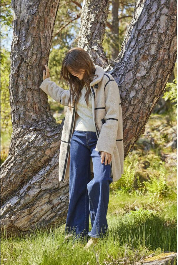 JDY Korte jas FROSTY LIFE TEDDY LONG JKT OTW NOOS