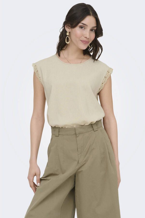 JDY top beige
