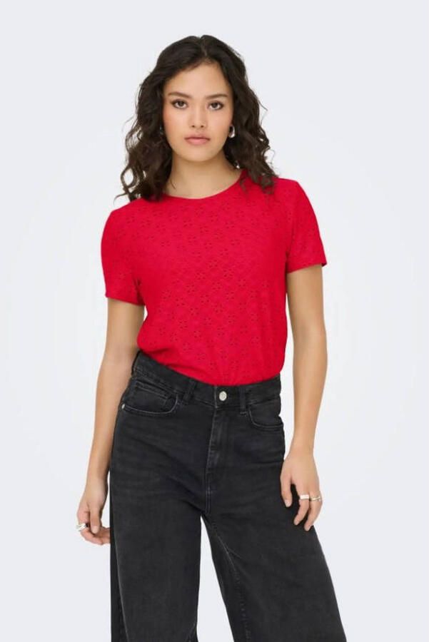 JDY top broderie