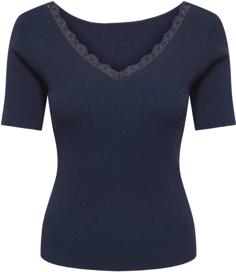 JDY top donkerblauw
