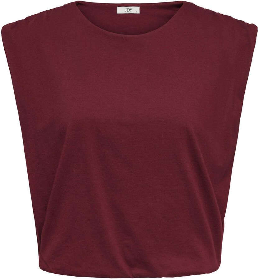 JDY top donkerrood