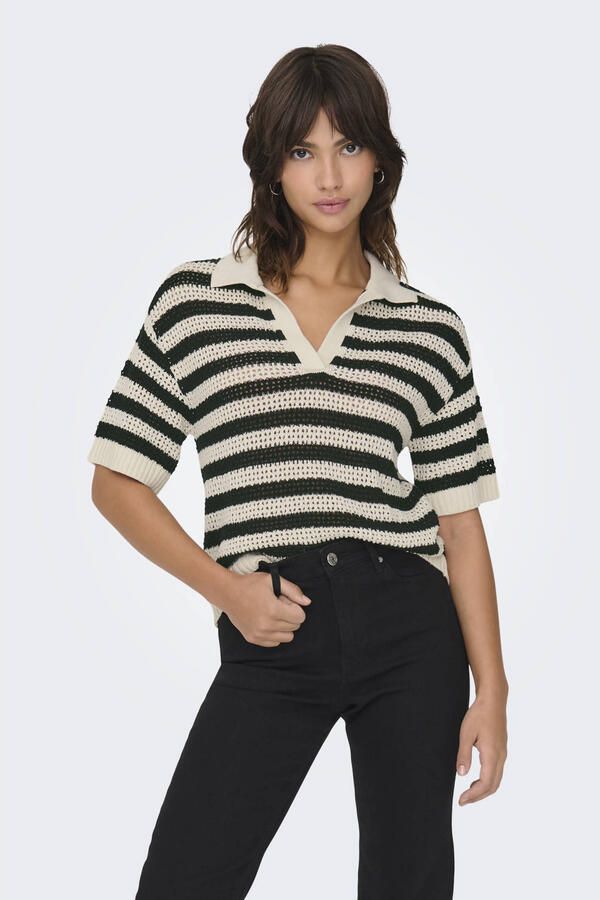 JDY Tikka Knit Polo Dames - Foto 2