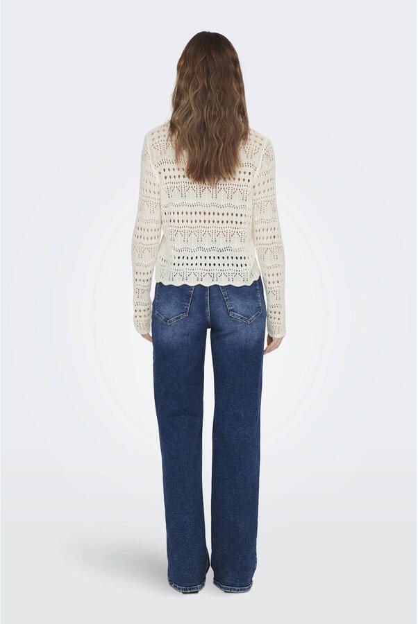 JDY Trui met ronde hals SUN LAY L S BOATNECK PULLOV. KNT NOOS