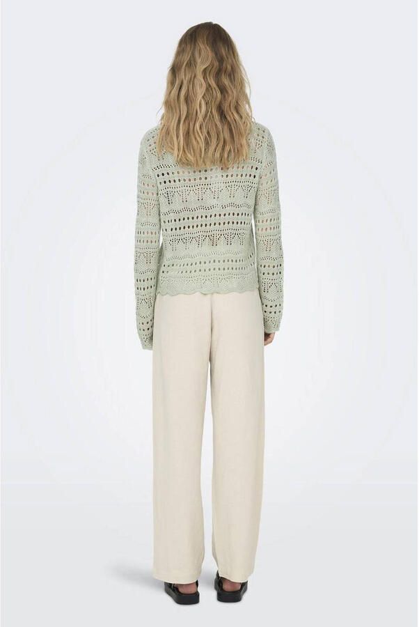 JDY Trui met ronde hals SUN LAY L S BOATNECK PULLOV. KNT NOOS - Foto 2