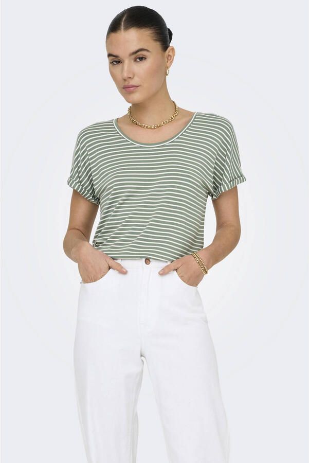 JDY Shirt met korte mouwen SISSY S S O-NECK TOP JRS
