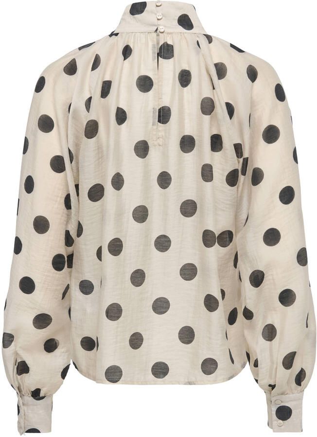 JDY top met stippen beige - Foto 3