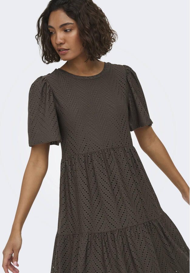 JDY trapeze jurk ajour