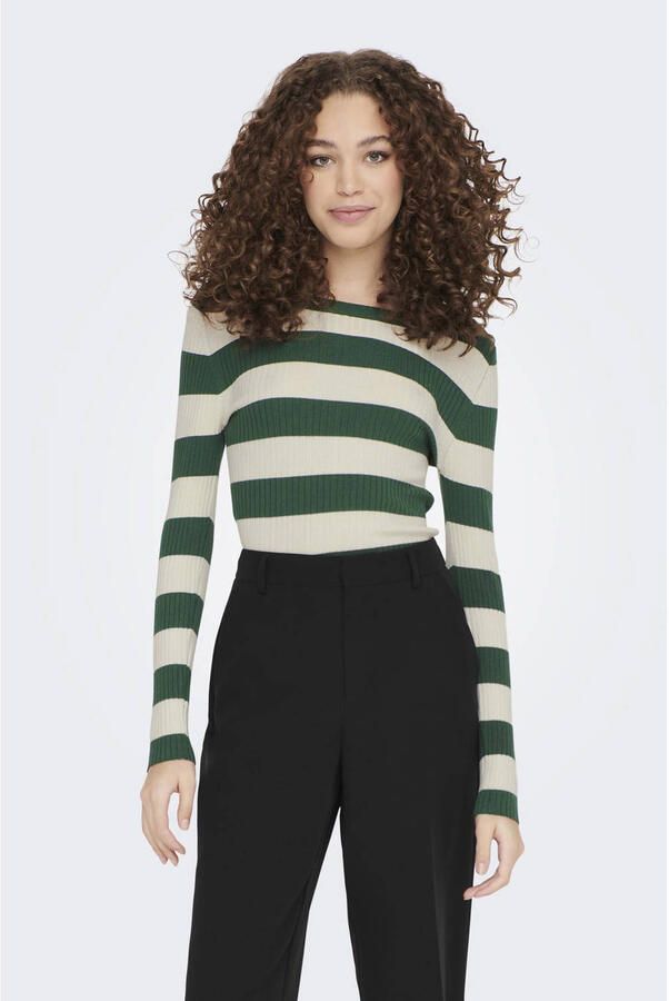 JDY Trui met ronde hals PLUM L S O-NECK PULLOVER KNT NOOS - Foto 2