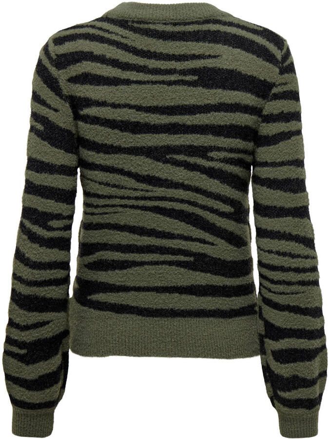 Jacqueline De Yong Trui JDYLORRAINE ANIMAL L S PULLOVER KNT 15292890 - Foto 3