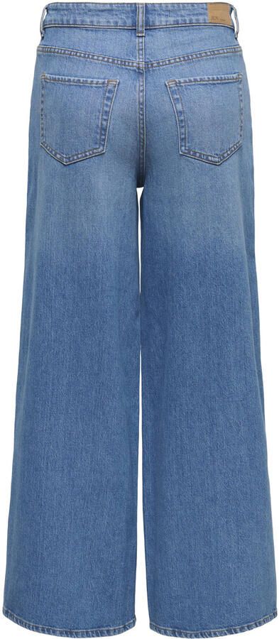 JDY VERA wide leg jeans mediumblauw