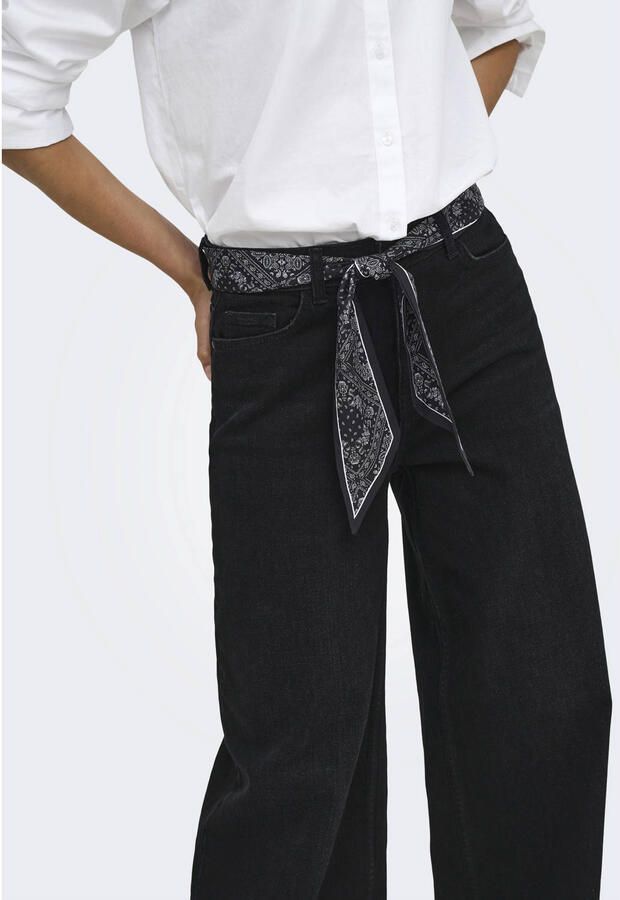 JDY VERA wide leg jeans zwart - Foto 2