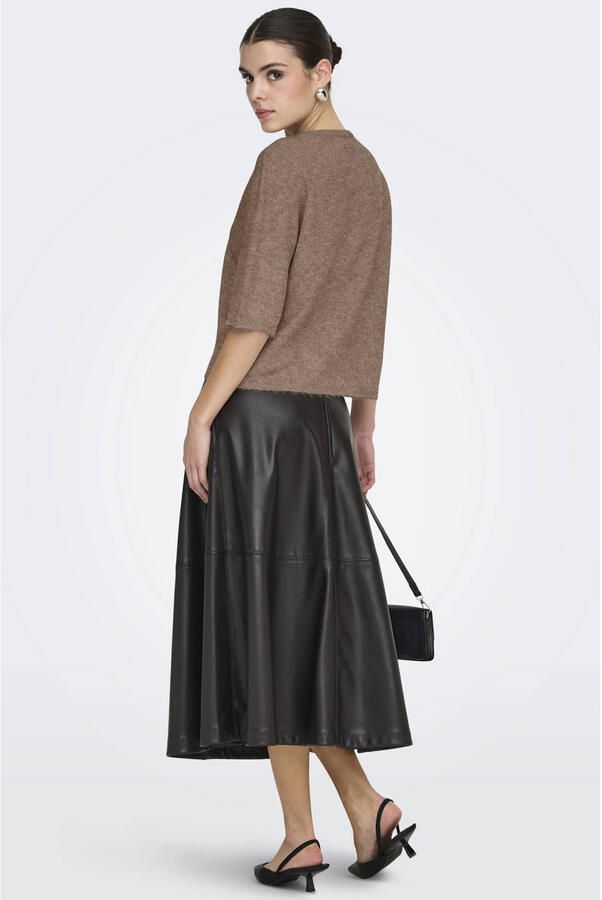 JDY vest bruin gebreid - Foto 2