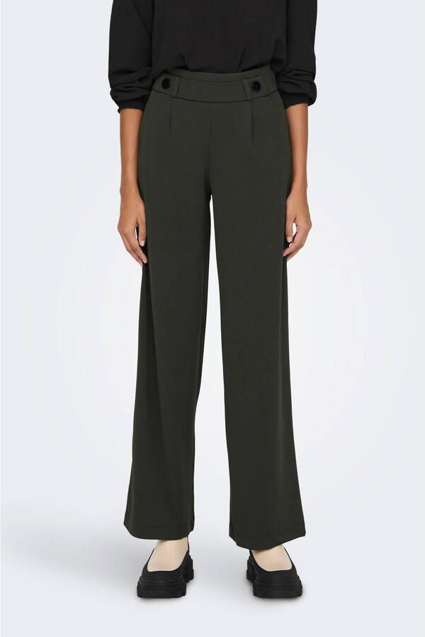 JDY Jerseybroek GEGGO NEW LONG PANT JRS NOOS met decoratieve riem voor op de band - Foto 2