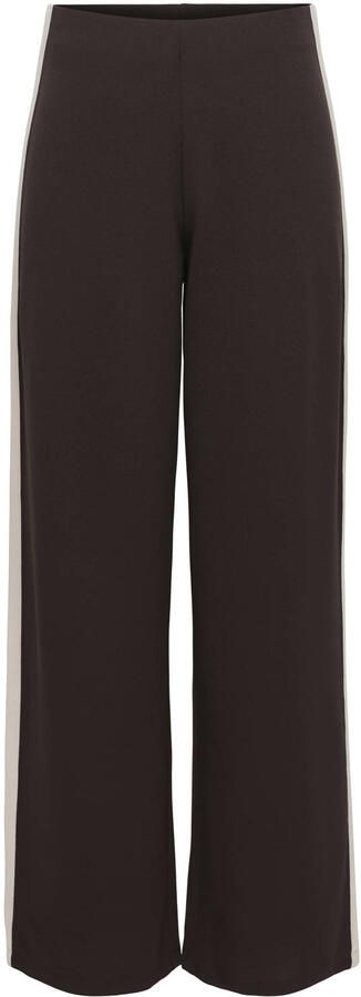 JDY wide leg casual broek bruin