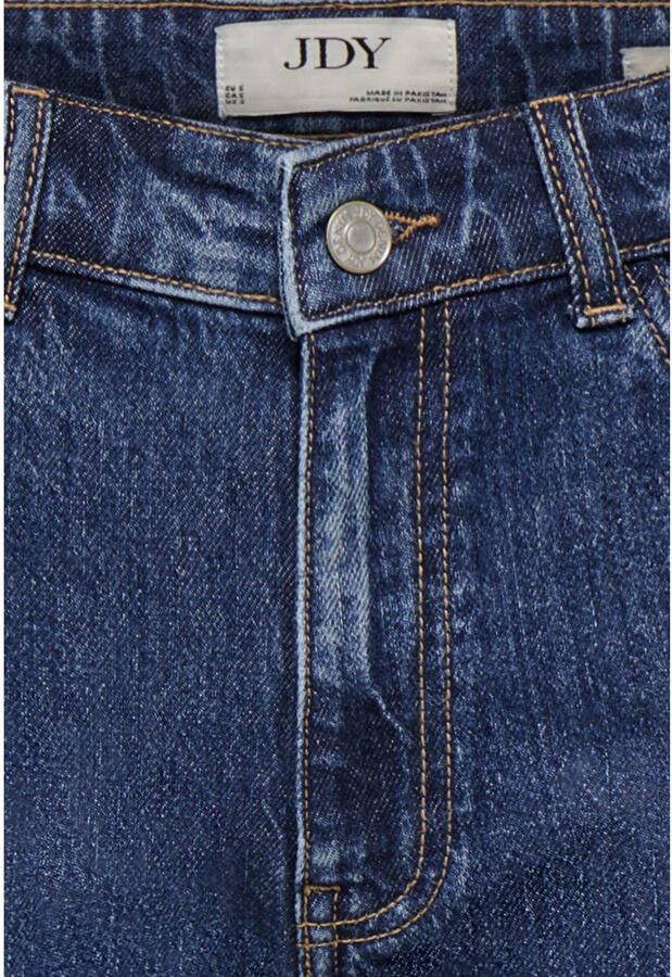 JDY wide leg high waist short dark blue denim - Foto 2