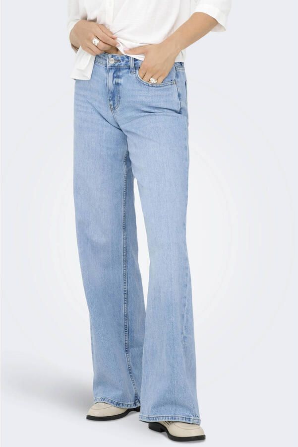 JDY wide leg jeans light blue denim - Foto 2
