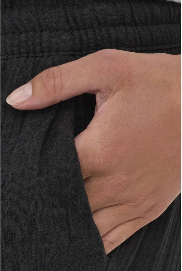 JDY wide leg regular waist casual broek antraciet - Foto 2