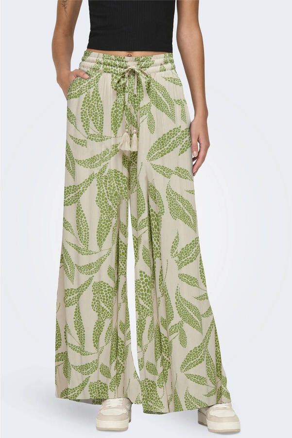 JDY wide leg regular waist casual broek