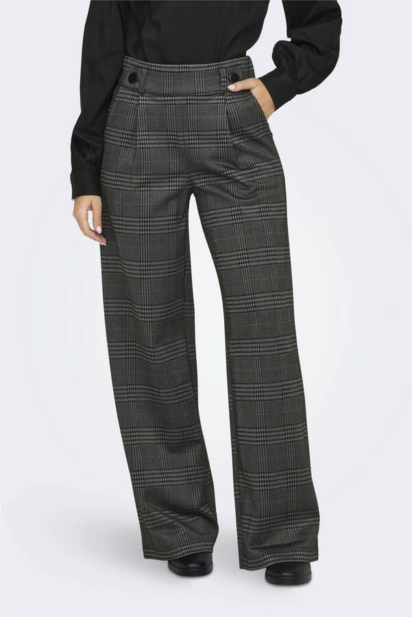 JDY Pantalon GEGGO MIA LONG CHECK PANT JRS NOOS - Foto 2