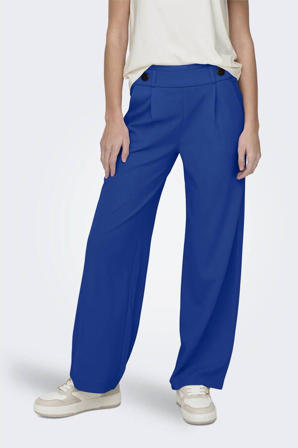 JDY Jerseybroek GEGGO NEW LONG PANT JRS NOOS met decoratieve riem voor op de band