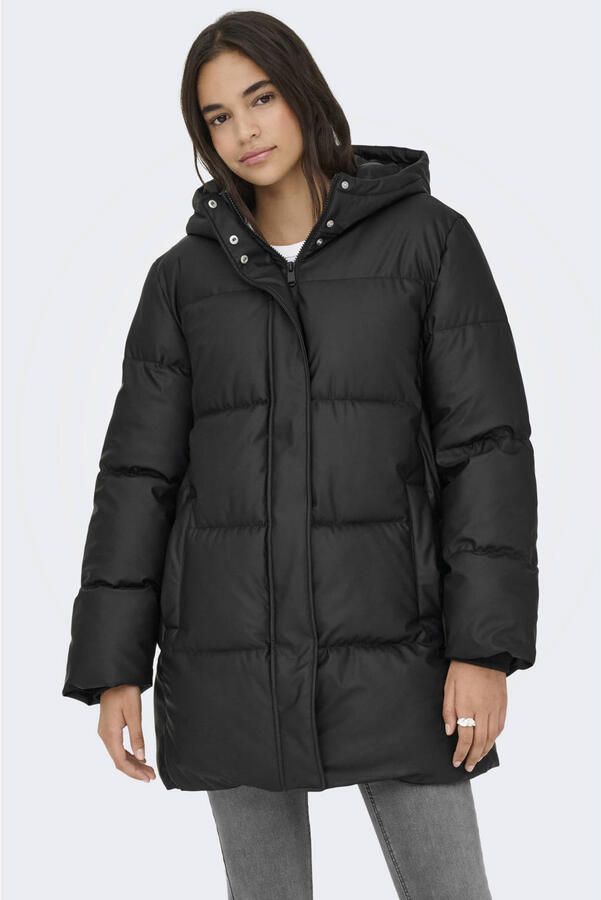 JDY winterjas zwart