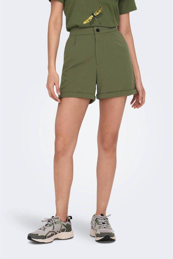 JDY regular fit short kaki