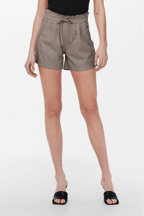 JDY straight fit short NEW taupe