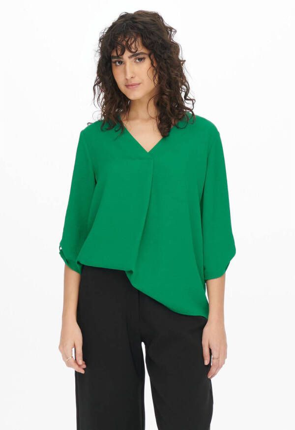 JDY top DIVYA groen