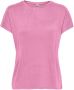 Jacqueline de Yong T-Shirts Roze Dames - Thumbnail 1