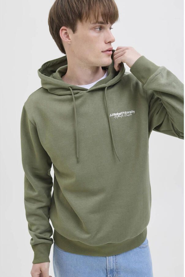 JJ REBEL hoodie groen