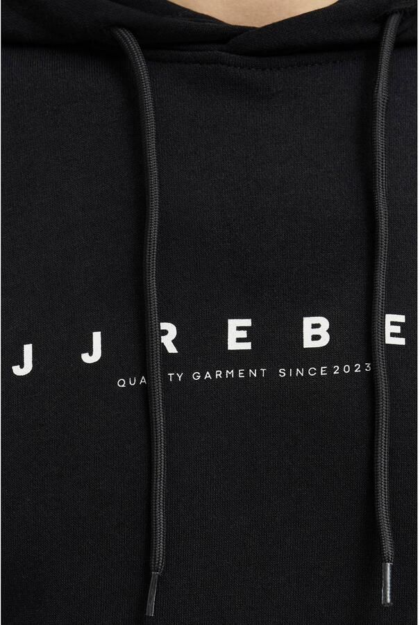 JJ REBEL hoodie zwart - Foto 2