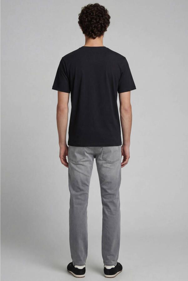 JJ REBEL JREBADAM JJCRAFT tapered jeans grey denim - Foto 2