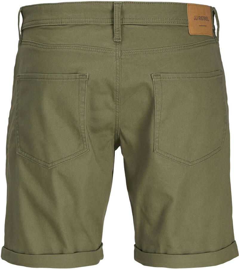 JJ REBEL JREBFIVERS regular chino short olijfgroen - Foto 2