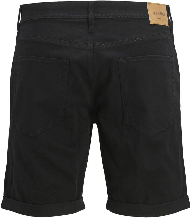 JJ REBEL JREBFIVERS regular chino short zwart - Foto 2
