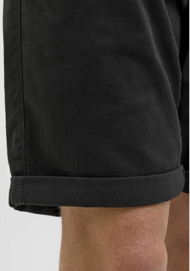 JJ REBEL JREBFIVERS regular chino short zwart - Foto 3