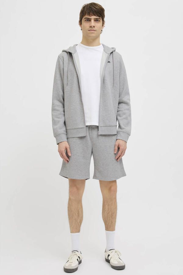 JJ REBEL JREBGORM regular sweatshort grijs - Foto 2