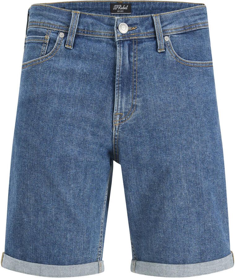 JJ REBEL JREBJOE JJCRAFT regular denim short blauw - Foto 2