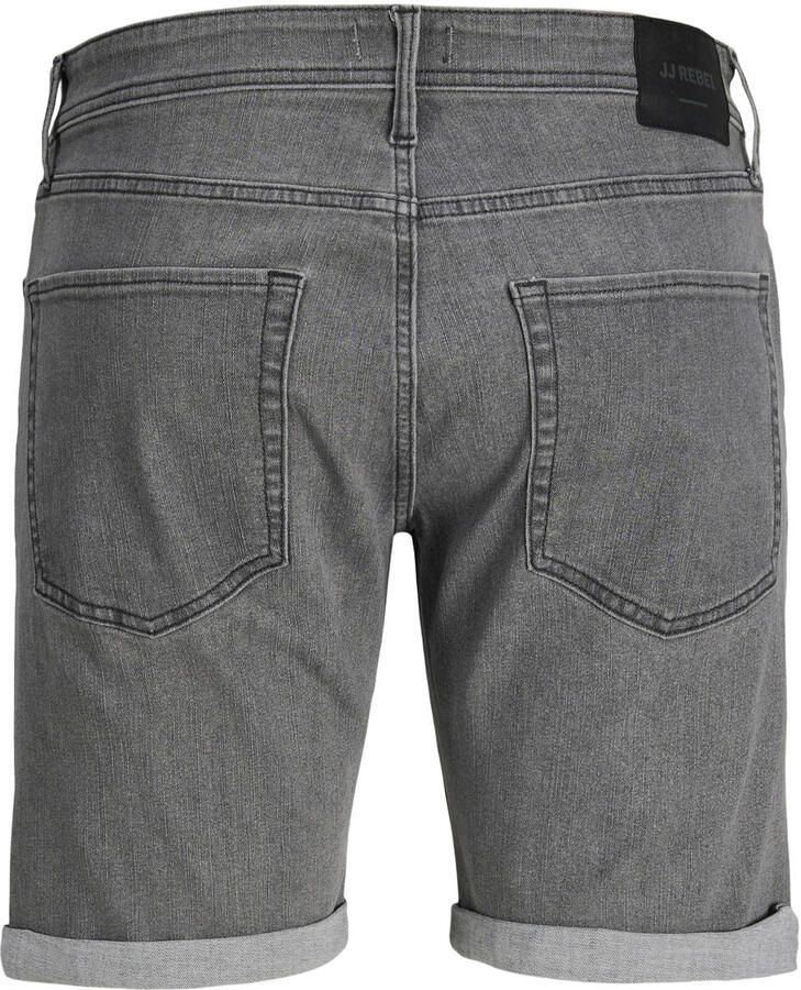 JJ REBEL JREBJOE JJCRAFT regular short grey denim - Foto 2